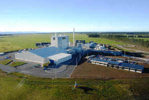 Synlait dairy factory, Dunsandel, Canterbury. Photo courtesy of www.synlait.co.nz